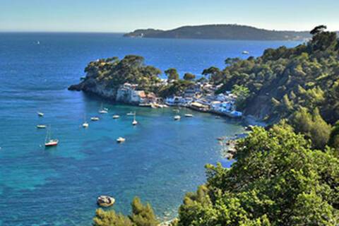 A panoramic view of Toulon's Cap Brun