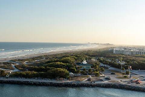 The jetty park at Port Canaveral