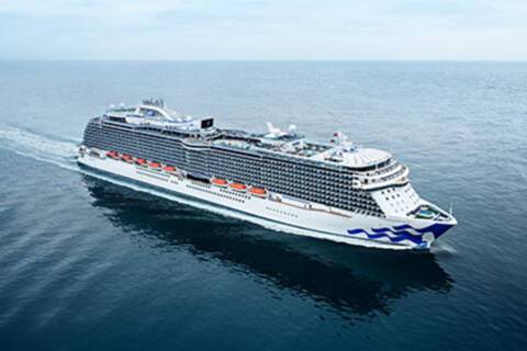 Regal Princess at sea