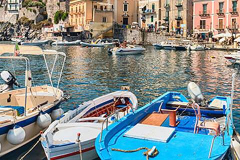 A panoramic view of Lipari