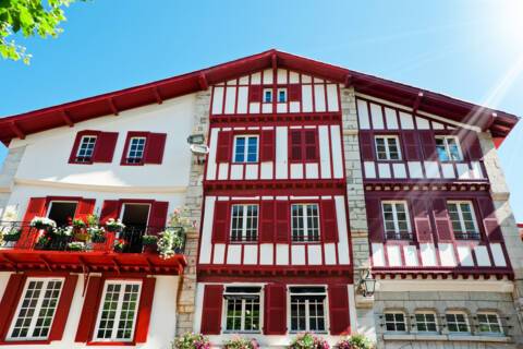 Biarritz traditional building