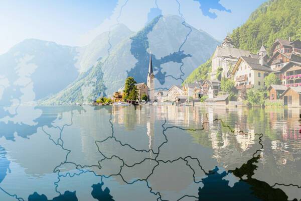Hallstattersee, Austria