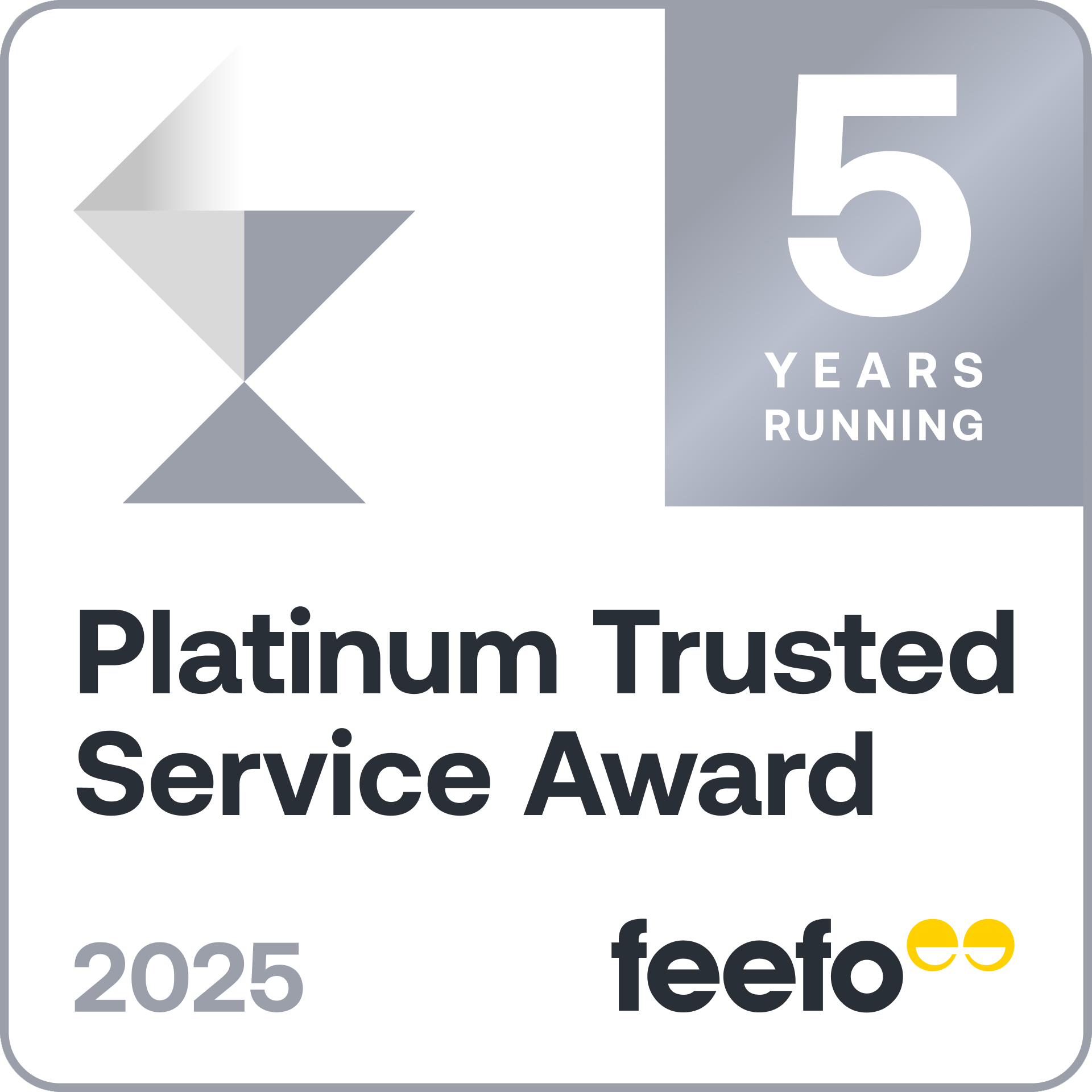 ROL Cruise Feefo Platinum Trusted Award 2025